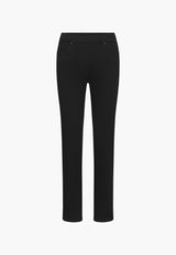 Hannah Regular - Ekstra Short Length - Black Denim