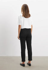 Hannah Regular - Ekstra Short Length - Black Denim