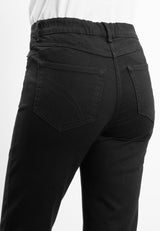 Hannah Regular - Ekstra Short Length - Black Denim