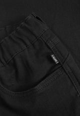 Hannah Regular - Ekstra Short Length - Black Denim