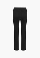 Hannah Regular - Ekstra Short Length - Black Denim