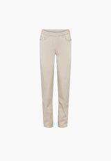 Hannah Regular - Medium Length - Grey Sand