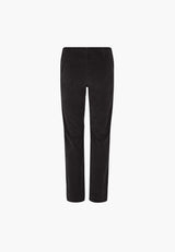 Kelly Regular sametti - Medium Length - Black