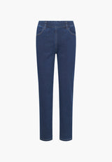 Kelly Regular - Medium Length - Dark Blue Denim