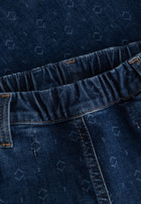 Kelly Regular - Short Length - Blue sashiko