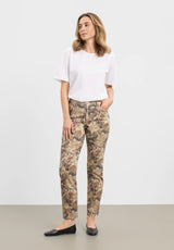 Kelly Regular - Short Length - Plum Botany Print