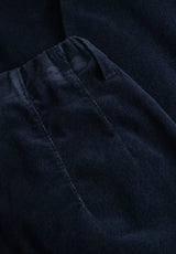 Kelly Regular sametti - Medium Length - Navy