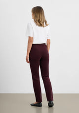 Kelly Regular sametti - Medium Length - Dark Plum