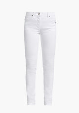 Laura Slim - Medium Length - White