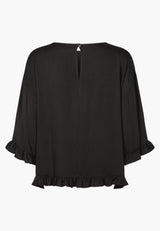 Nova Blouse SS - Black