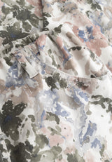 Patricia Pure Regular CL - Khaki watercolour print