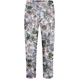 Patricia Pure Regular Cropped - Khaki watercolour print