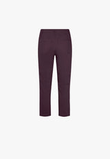 Patricia Regular - Cropped - Dark Plum