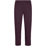 Patricia Regular - Cropped - Dark Plum