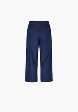Phoebe Loose Cropped - Medium Blue Denim