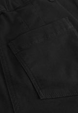 Piper Pure Regular - Cropped - Black Denim