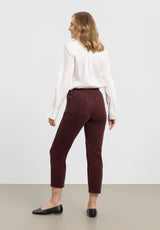 Piper Pure Regular Sametti - Cropped - Dark Plum