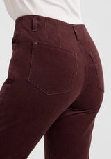 Piper Pure Regular Sametti - Cropped - Dark Plum