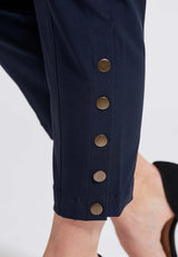 Polly Regular Crop - Navy