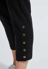 Polly Regular Crop - Black