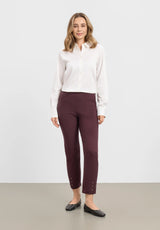 Rose Regular - Cropped - Dark Plum