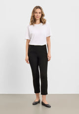 Rose Regular - Cropped - Black