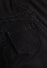 Serene 5-pocket Loose - Medium Length - Black