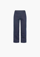 Serene Loose - Extra Short Length - Dark Blue Denim