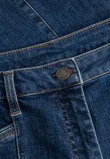 Slender Blanche Regular - Medium Length - Blue Denim