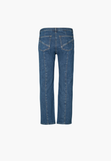 Slender Blanche Regular - Short Length - Blue Denim