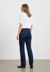 Slender Rouge Regular - Medium Length - Dark Blue Denim