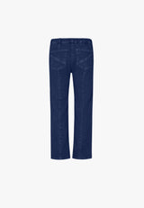 Slender Rouge Regular - Short Length - Dark Blue Denim
