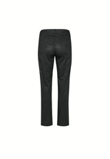 Taylor Regular - Medium Length - Black Bloom Print