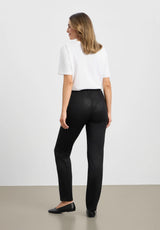Taylor Regular - Medium Length - Black Bloom Print