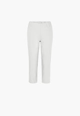 Taylor Regular Capri Medium Length - White