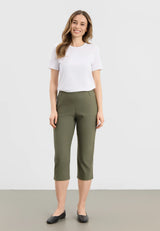 Taylor Regular Capri Medium Length - Khaki