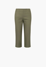 Taylor Regular Capri Medium Length - Khaki