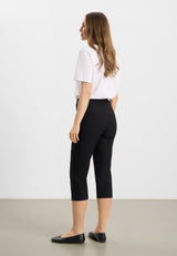 Taylor Regular Capri Medium Length - Black