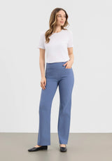 Thea Straight - Medium Length - Blue