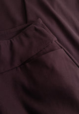 Thea Straight - Medium Length - Dark Plum