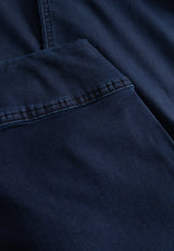Thea Straight - Medium Length - Dark Blue Denim