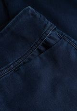 Thea Straight - Short Length - Dark Blue Denim