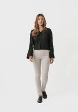 Vicky Slim - Medium Length - Grey Sand