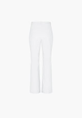 Zina Flare Regular - Medium Length - White