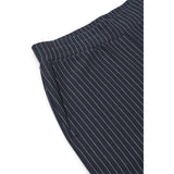 Daisy Pure Straight - Medium Length - Navy Stripe Brushed
