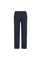 Donna Loose Jersey - Medium Length - Navy brushed