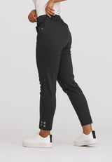 Ellie Relaxed - Short Length - Black