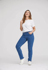 Kelly Regular - Medium Length - Blue Denim