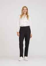 Noa Relaxed - Medium Length - Black