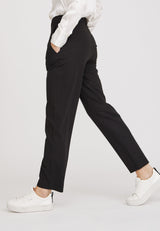 Noa Relaxed - Medium Length - Black